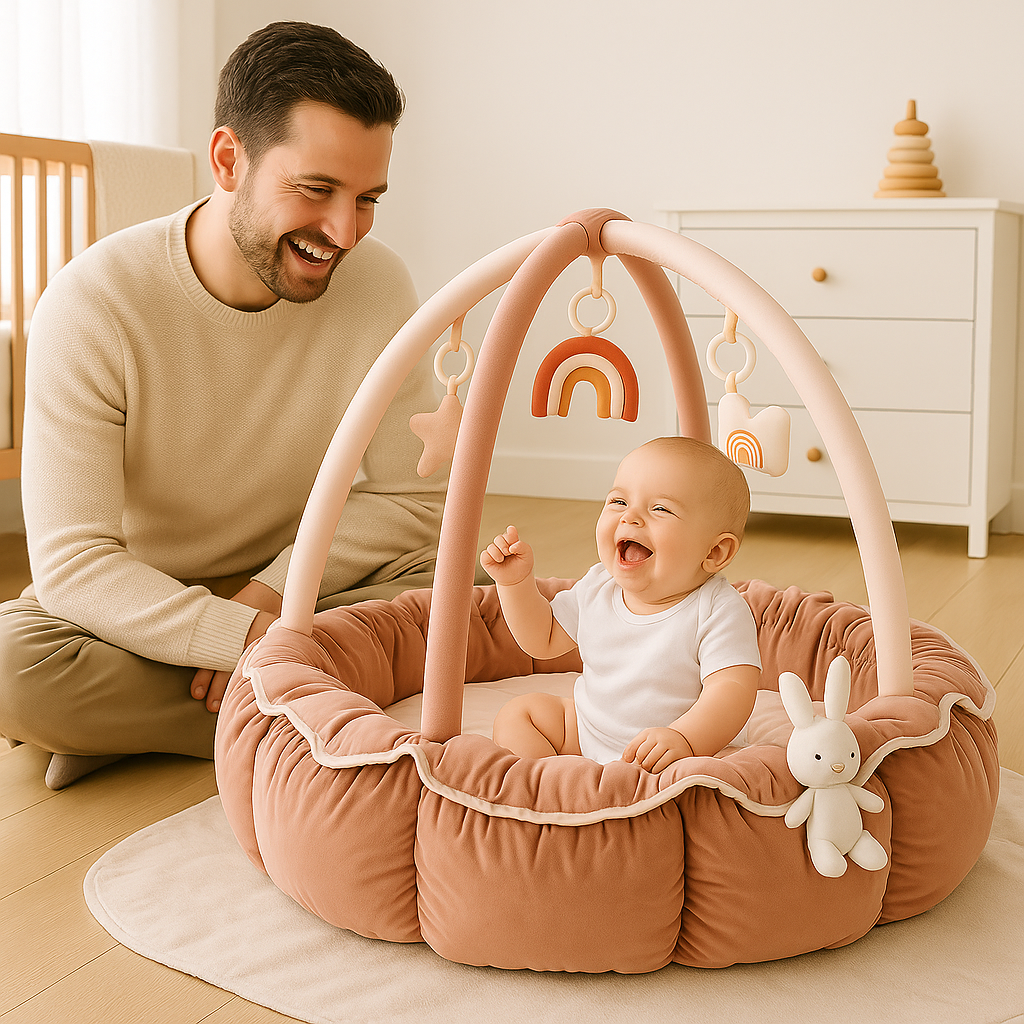 SnuggleBaby™ -Plush Play Mat